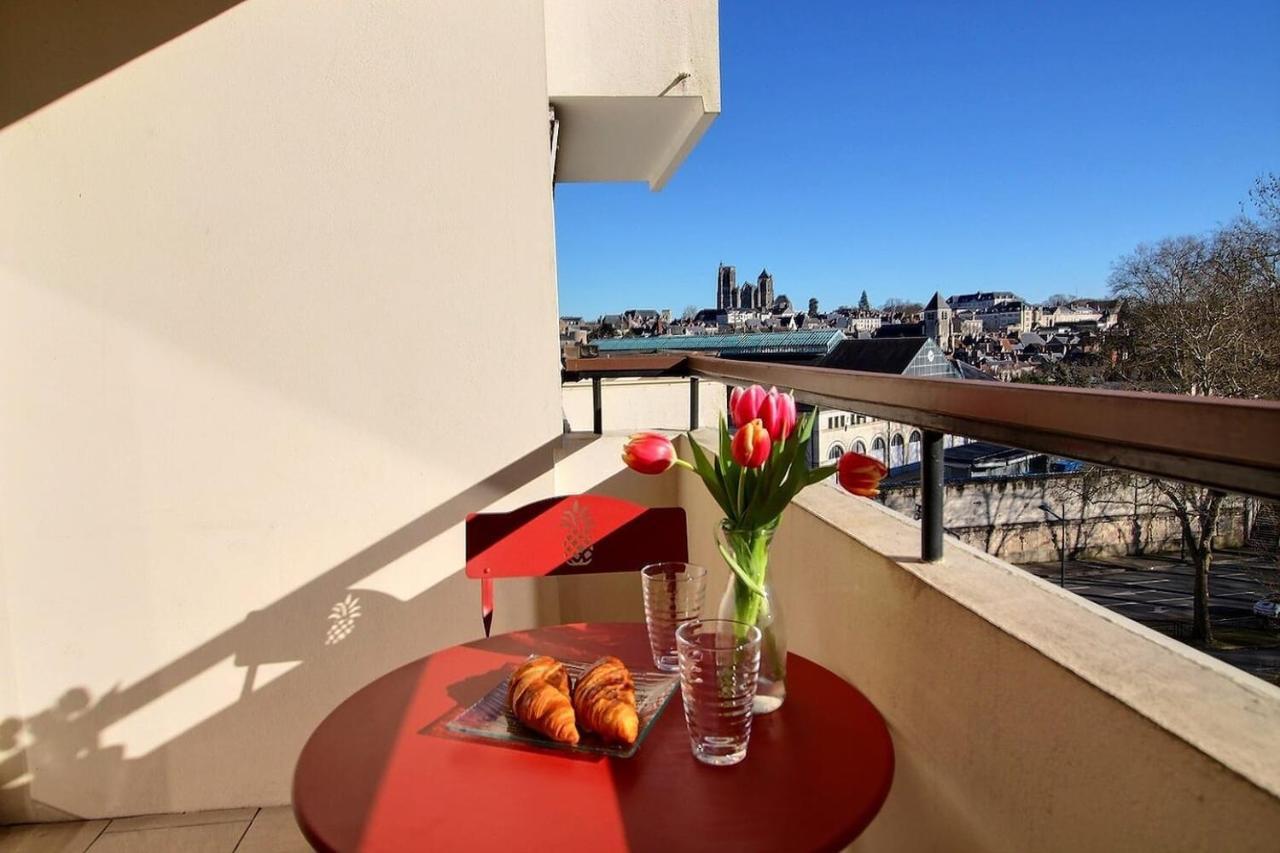 ÉPIPAPU Appartement 57 M2 Lumineux&Rénové - Loggia Bourges Esterno foto